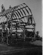 Timber frame barn